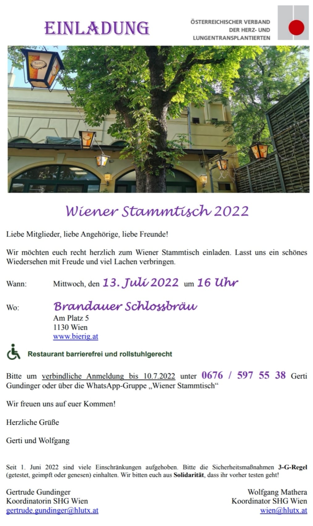 StammtischEinladun Wien0722