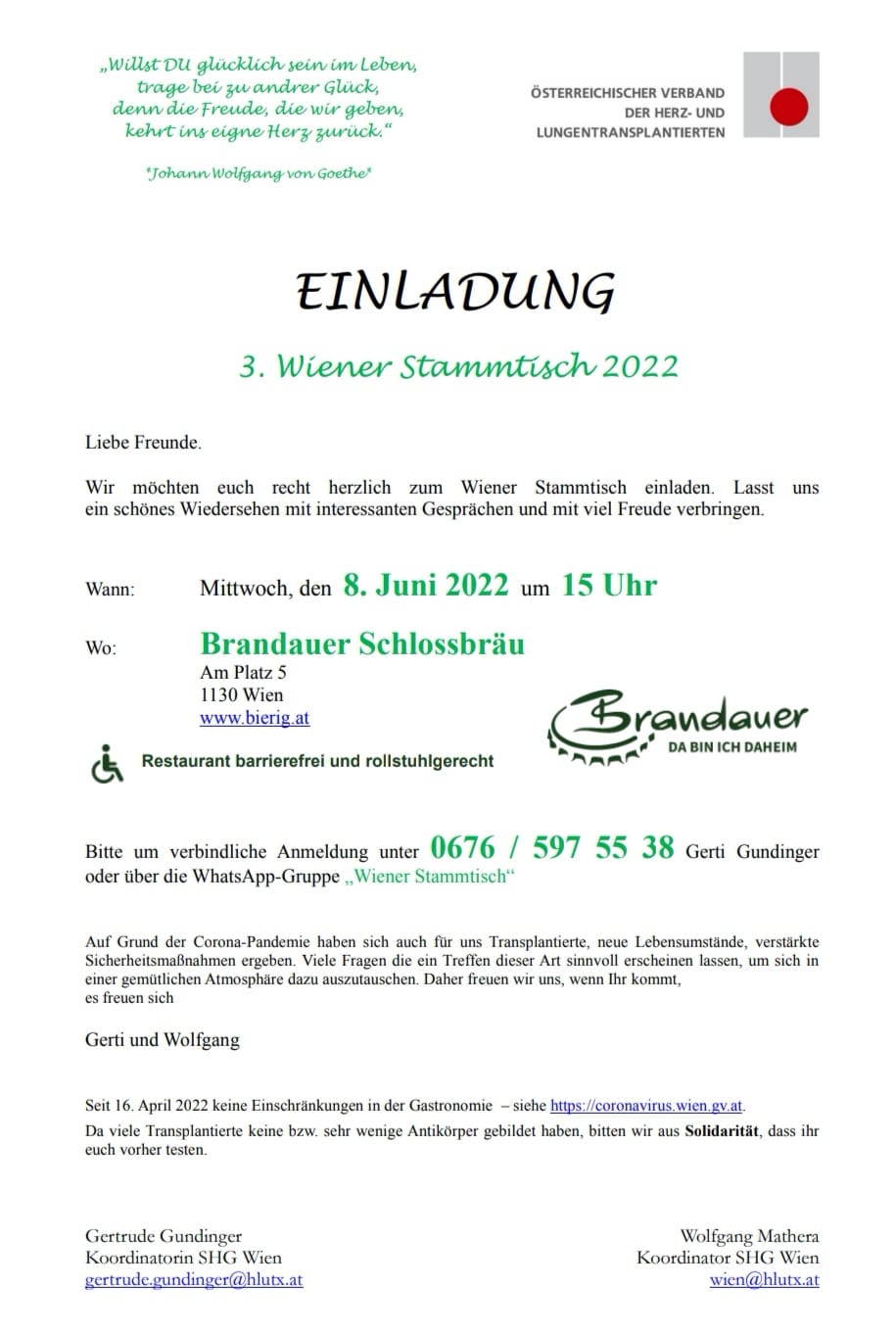 Stammtischeinladung Wien08062022