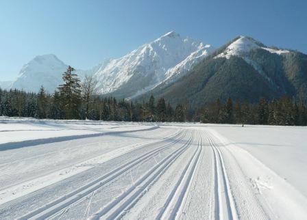 Langlaufloipe in Pertisau